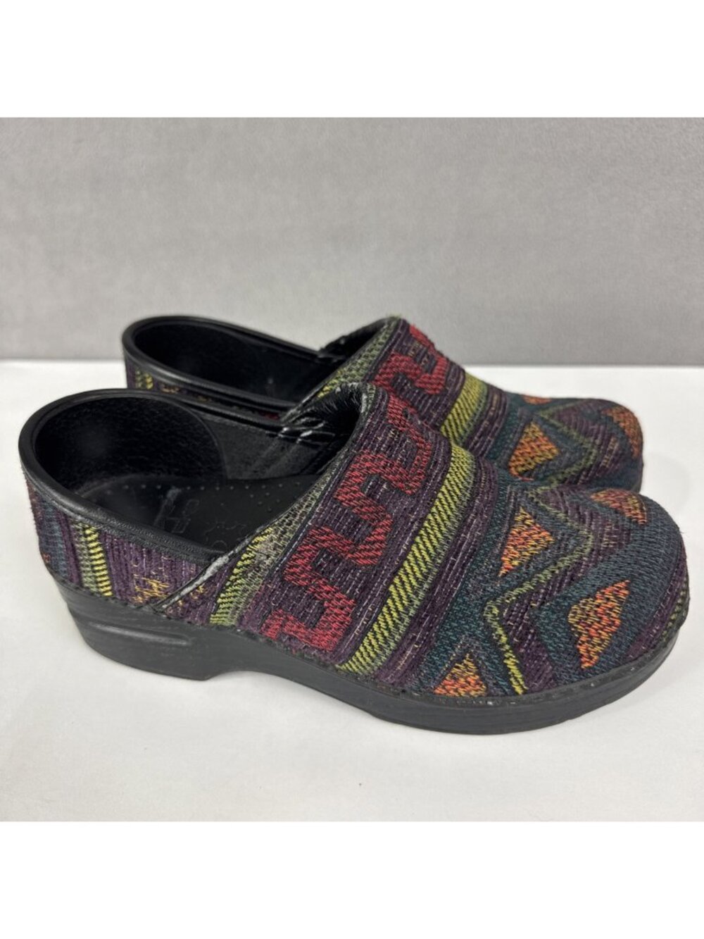 Dansko Aztec Tapestry Clogs Women's Euro 36 - US 5.5/6 southwest work boho